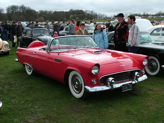 1955 Ford Thunderbird Wheels Day Custom Car Picture Gallery 640x480 