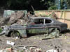 Wrecked Ford Capri